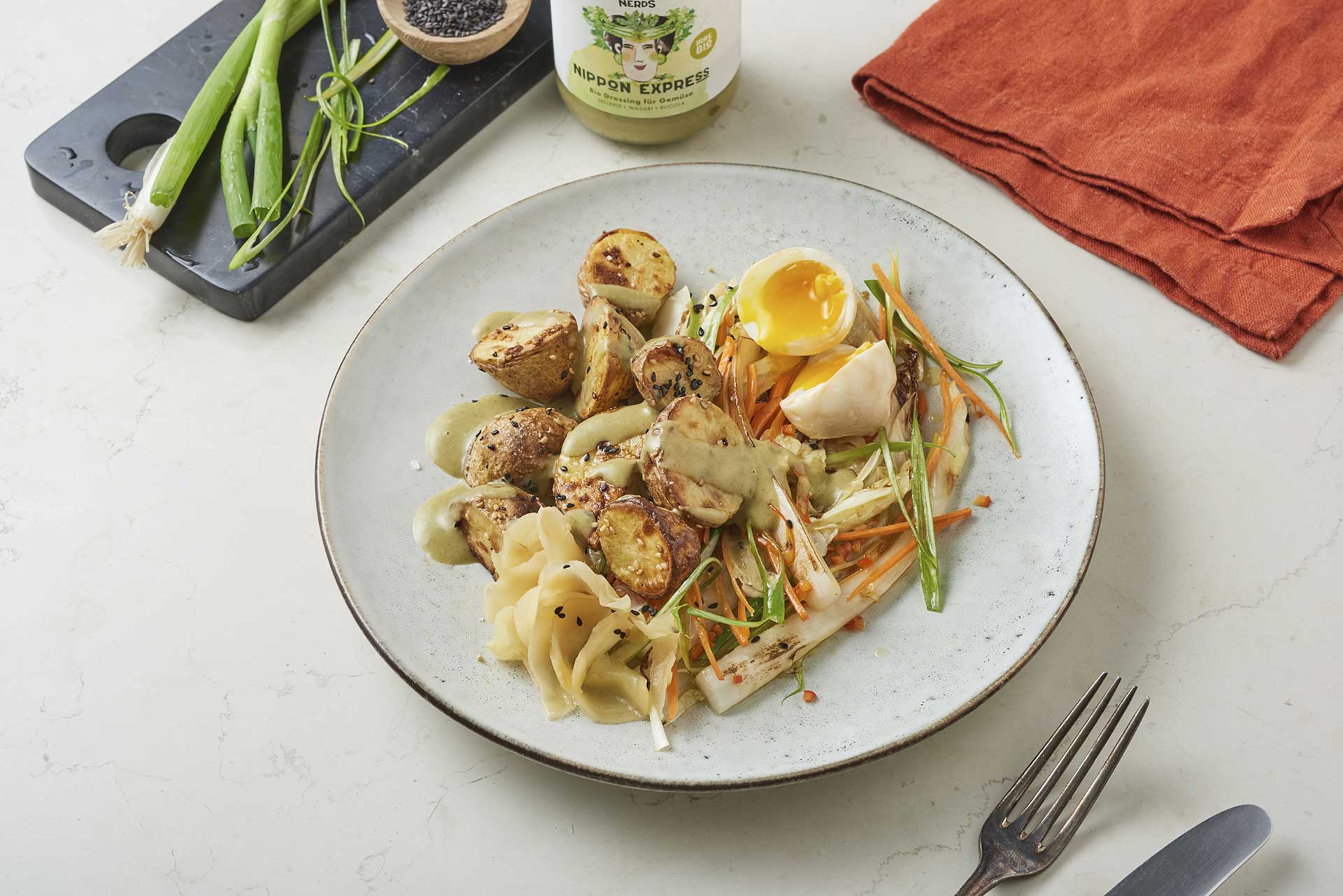 Gemüse Dressing - Irre leckers Sesam Kartoffel Gemüse Rezept - SpiceNerds Gemüse Dressing - Irre leckers Sesam Kartoffel Gemüse Rezept - SpiceNerds